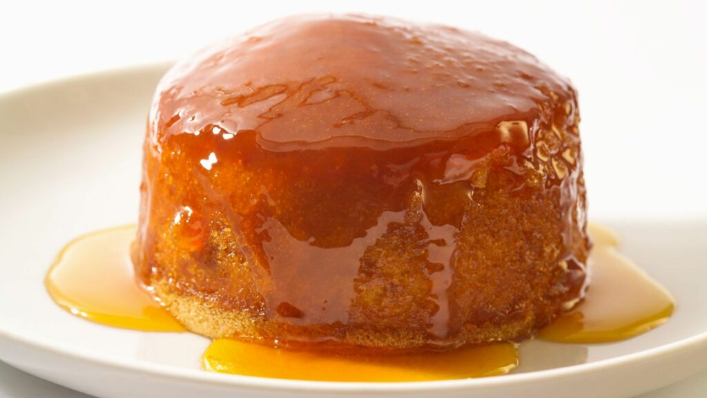 Treacle sponge pudding Recipe (with CBD)